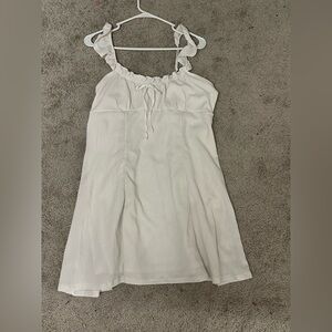 no boundaries XL white dress
